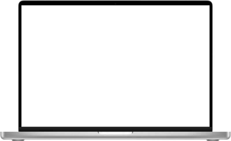 MacBook Pro displaying the MacThru app collection